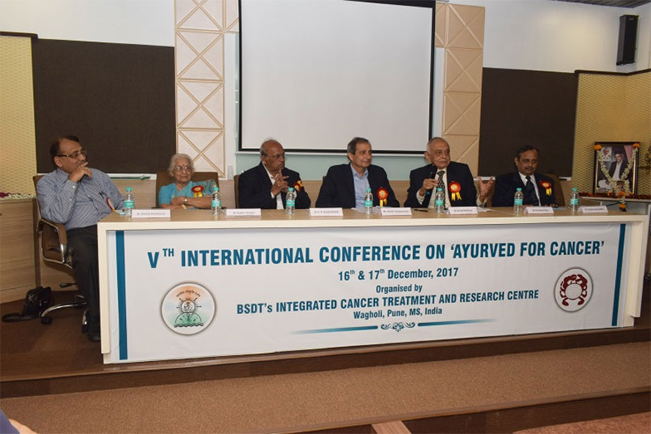 Inauguration ceremony of the Vth International Conference on “Ayurved for Caner”