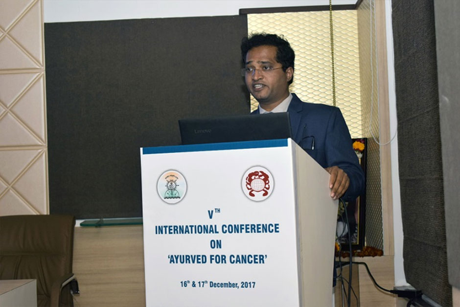 Presentation of Dr. Jagdish Shinde – Consultant Radiation Oncologist, Aditya Birla Hospital and ICTRC