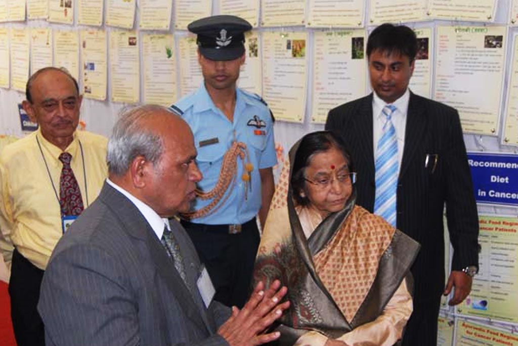 Inauguration of Integrated Cancer Treatment and Research Center by Honorable President of India, Smt. Pratibha Devisinha Patil, 2011